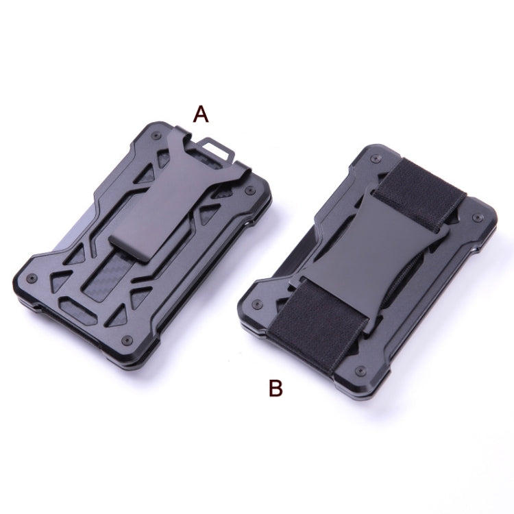 For AirTag Tracker Card Holder Metal Anti-Theft RFID Wallet, ak-4 A Gray, ak-4 B Black, ak-4 B Silver, ak-4 B Blue, ak-4 B Gray, ak-4 A Black, ak-4 A Blue, ak-4 A Silver