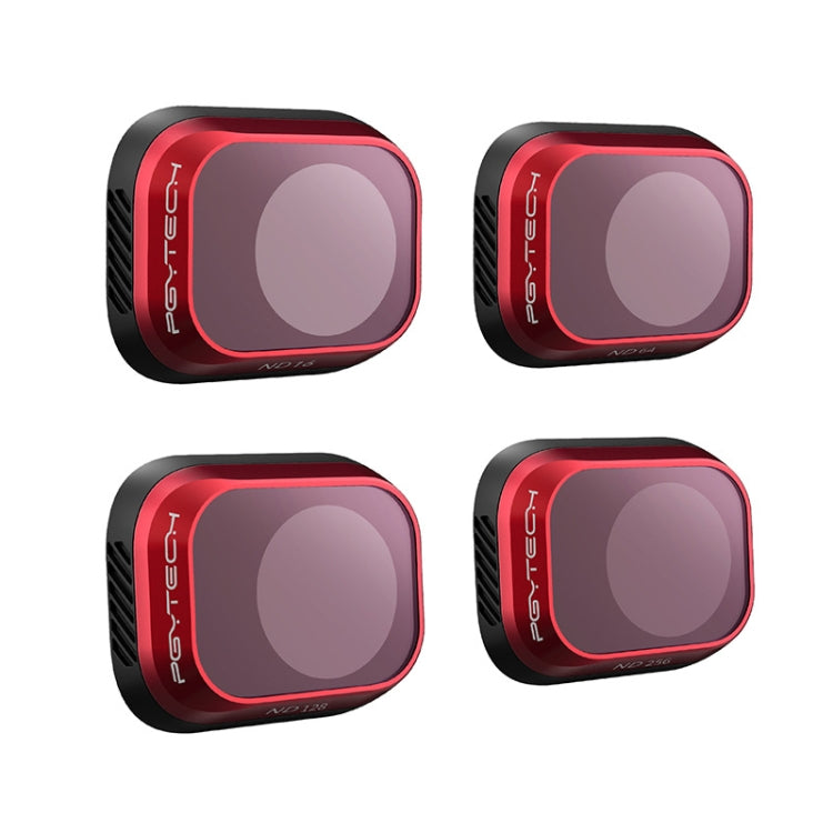 For DJI Mini 3 PGYTECH Filter Aluminum Alloy Drone Filter,Spec:, UV, CPL, ND 16/64/128/256, CPL+NDPL 16/64/128/256