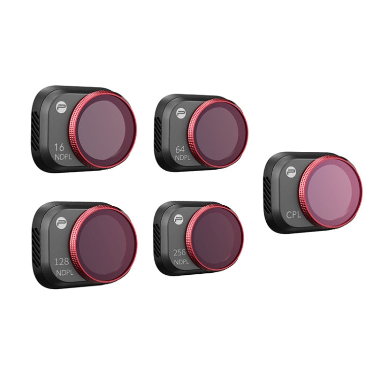 For DJI Mini 3 PGYTECH Filter Aluminum Alloy Drone Filter,Spec:, UV, CPL, ND 16/64/128/256, CPL+NDPL 16/64/128/256
