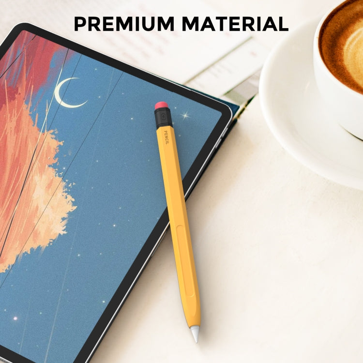 AhaStyle PT180-2 Silicone Protective Case Anti-Slip And Anti-Drop Capacitive Pen Case, For Apple Pencil 2, For Apple Pencil 1
