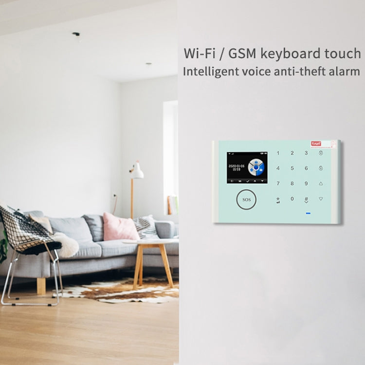 CS118 WIFI+GSM Tuya Smart Voice Alarm System Supports Amazon Alexa/ Google Assistant, Package 1, Package 2, Package 3, Package 4, Package 5
