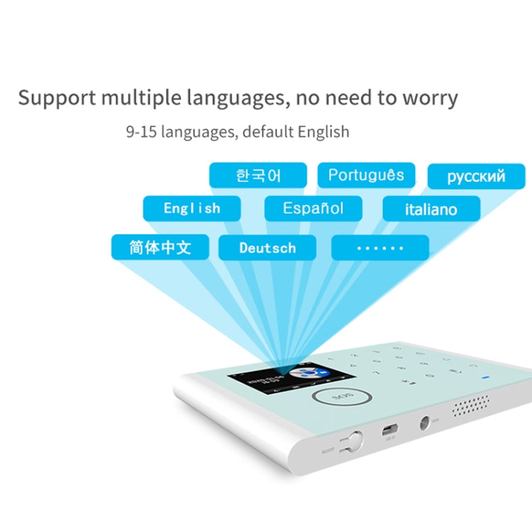 CS118 WIFI+GSM Tuya Smart Voice Alarm System Supports Amazon Alexa/ Google Assistant, Package 1, Package 2, Package 3, Package 4, Package 5