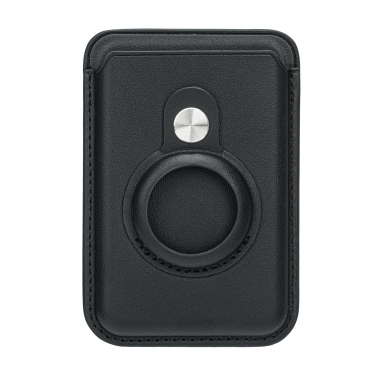 For Airtag Positioner Fiber Card Clip Anti-Theft Card Tracker Protection Cover, Magnetic