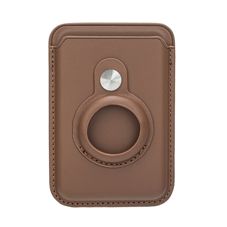 For Airtag Positioner Fiber Card Clip Anti-Theft Card Tracker Protection Cover, Magnetic
