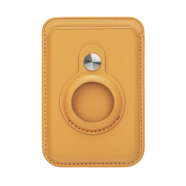 For Airtag Positioner Fiber Card Clip Anti-Theft Card Tracker Protection Cover, Magnetic