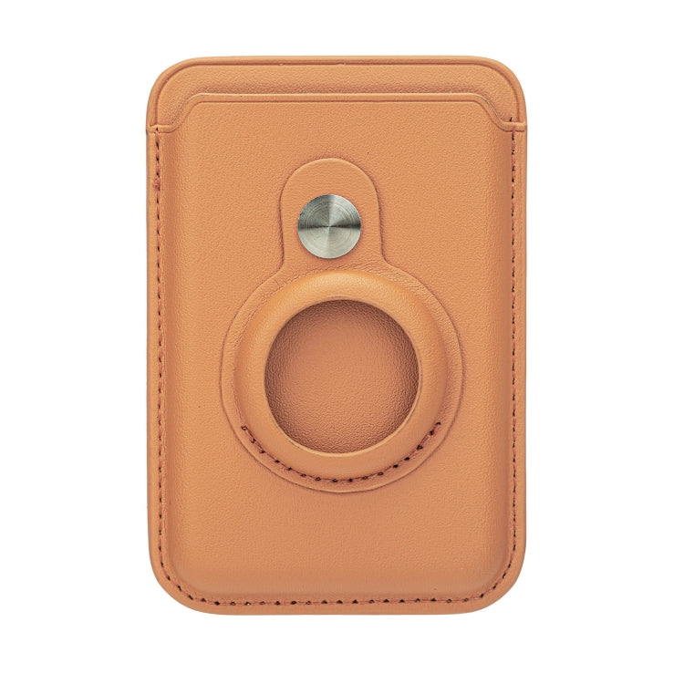 For Airtag Positioner Fiber Card Clip Anti-Theft Card Tracker Protection Cover, Magnetic