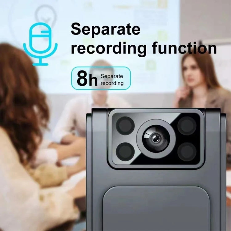 1080P Video Recorder 130 Degree Wide Angle Lens Camera With Back Clip Infrared Night Vision, L8, L8 WIFI Version, L8 With 32G Memory Card, L8 With 64G Memory Card, L8 Wifi Version With 32G Memory Card, L8 Wifi Version With 64G Memory Card