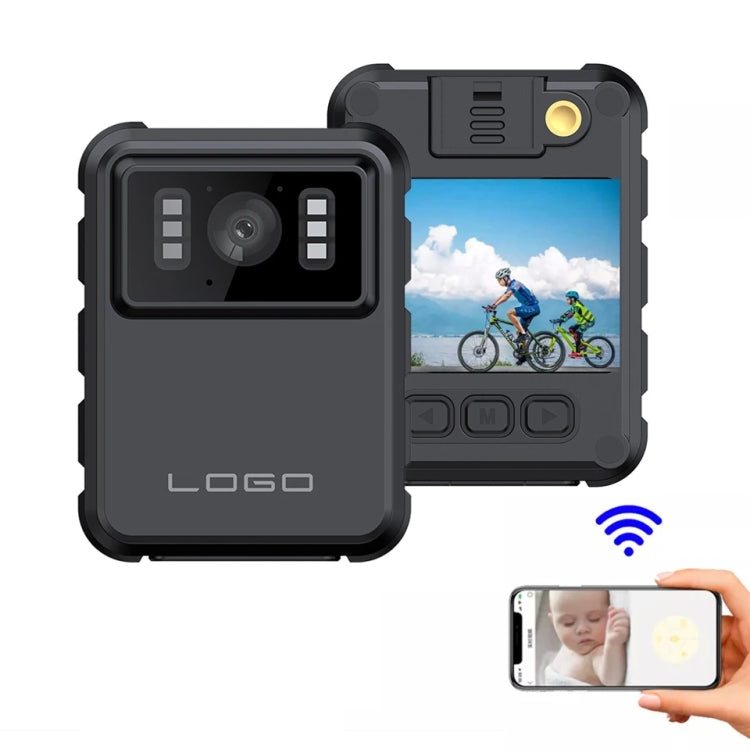 2.0 Inch IPS Screen Video Recorder With Back Clip IP65 Waterproof Mini Camcorders, L9 1080P, L9 2K WIFI Version