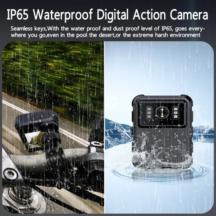 2.0 Inch IPS Screen Video Recorder With Back Clip IP65 Waterproof Mini Camcorders, L9 1080P, L9 2K WIFI Version