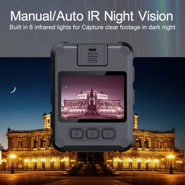 2.0 Inch IPS Screen Video Recorder With Back Clip IP65 Waterproof Mini Camcorders, L9 1080P, L9 2K WIFI Version