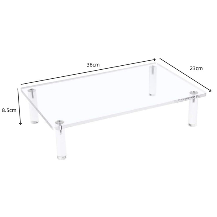 Desktop Acrylic Laptop / Printer Raised Stand, YX136