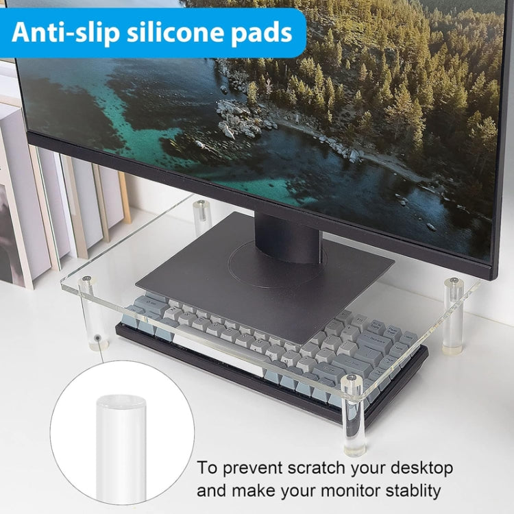Desktop Acrylic Laptop / Printer Raised Stand, YX136