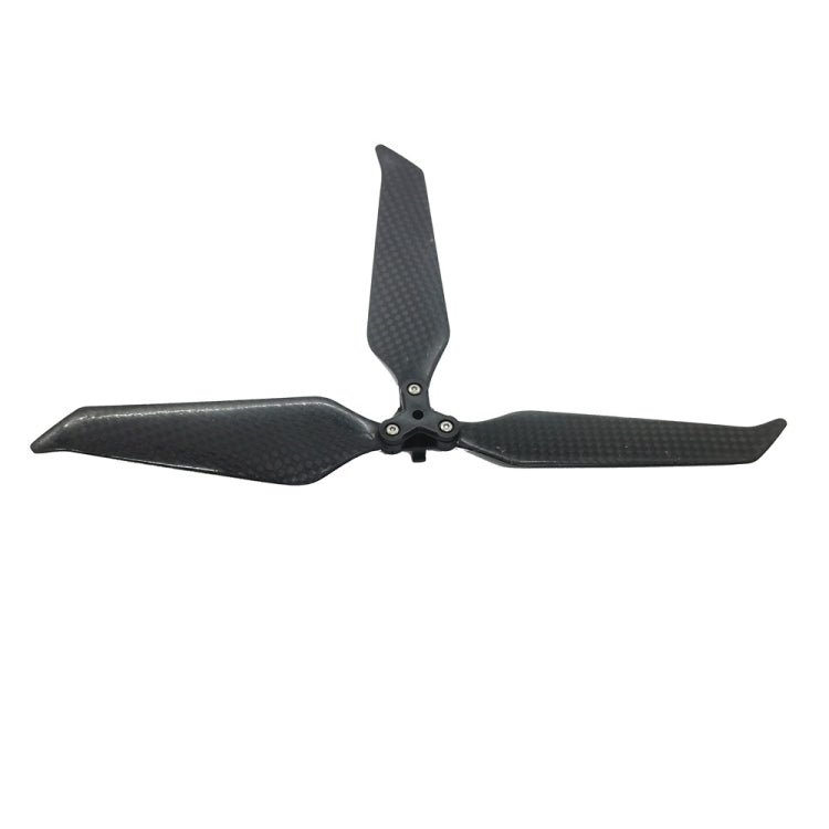 For DJI Mavic 2 Pro / Zoom 8743F Carbon Fiber Three-blade Propeller, 1pair, 2pairs