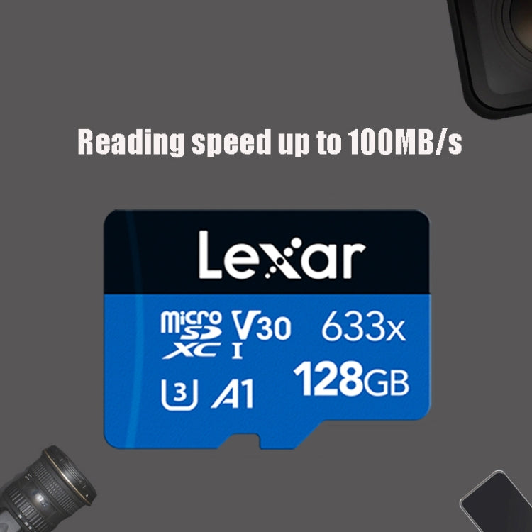 Lexar 633x 128GB High-speed Driving Recorder Dedicated TF Card Mobile Phone Memory Card