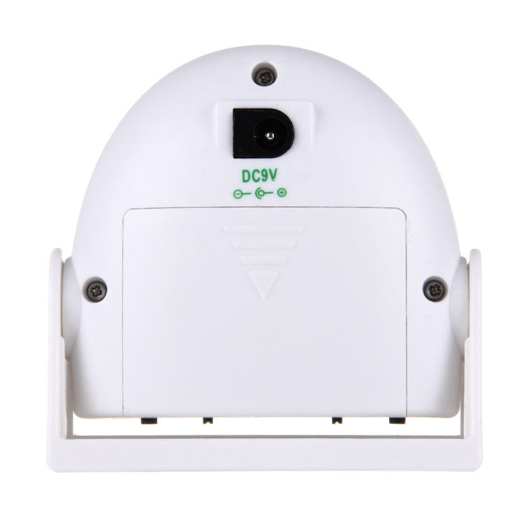 5301 Wireless Infrared Motion Sensor Welcome Alarm Intelligent Greeting Warning Doorbell, IR Distance: 10m, 5301 White