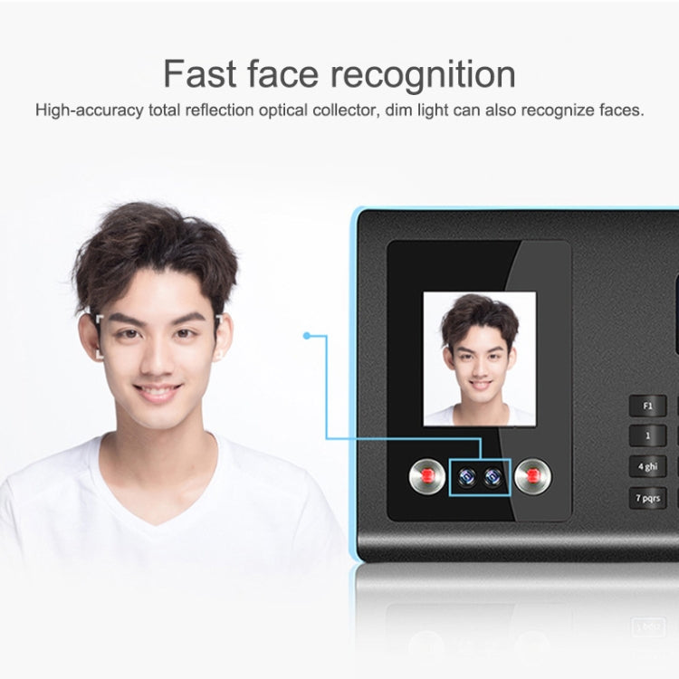 FA01 Face Recognition Fingerprint Time Attendance Machine