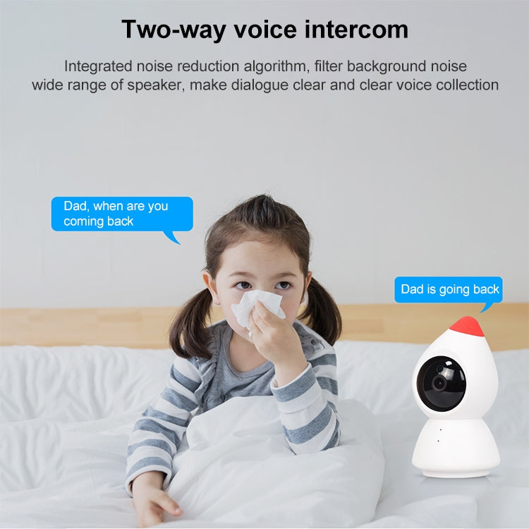 YT43 2 Million Pixels HD Wireless Indoor Home Little Red Riding Hood Camera, Support Motion Detection & Infrared Night Vision & Micro SD Card, YT43