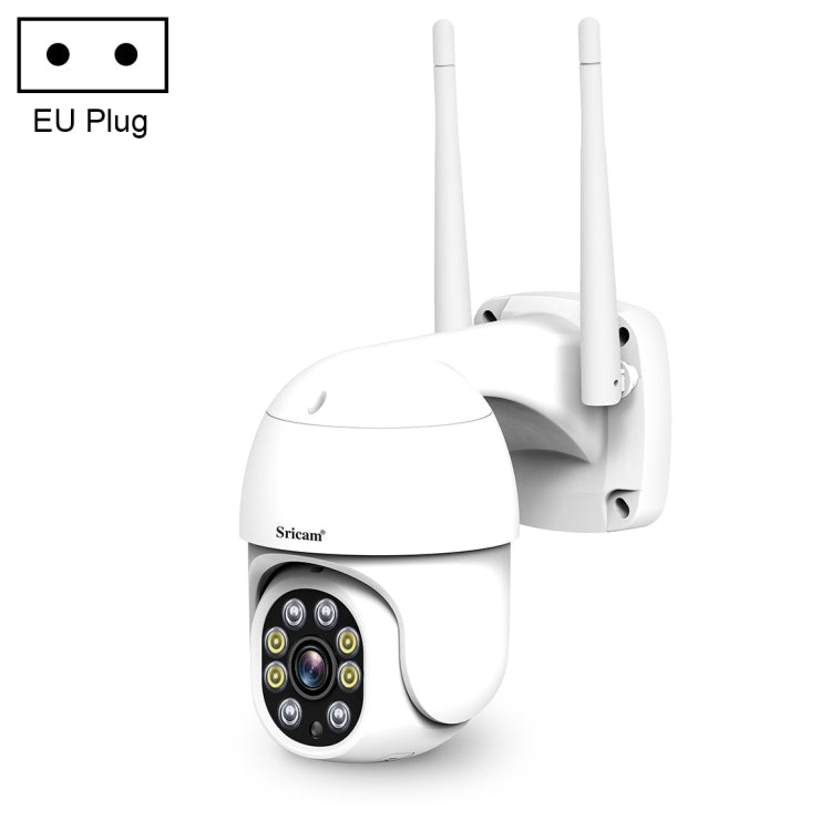 Sricam SP028 1080P HD Outdoor PTZ Camera, Support Two Way Audio / Motion Detection / Humanoid Detection / Color Night Vision / TF Card, US Plug, SP028 AU Plug, SP028 EU Plug, SP028 UK Plug, SP028 US Plug