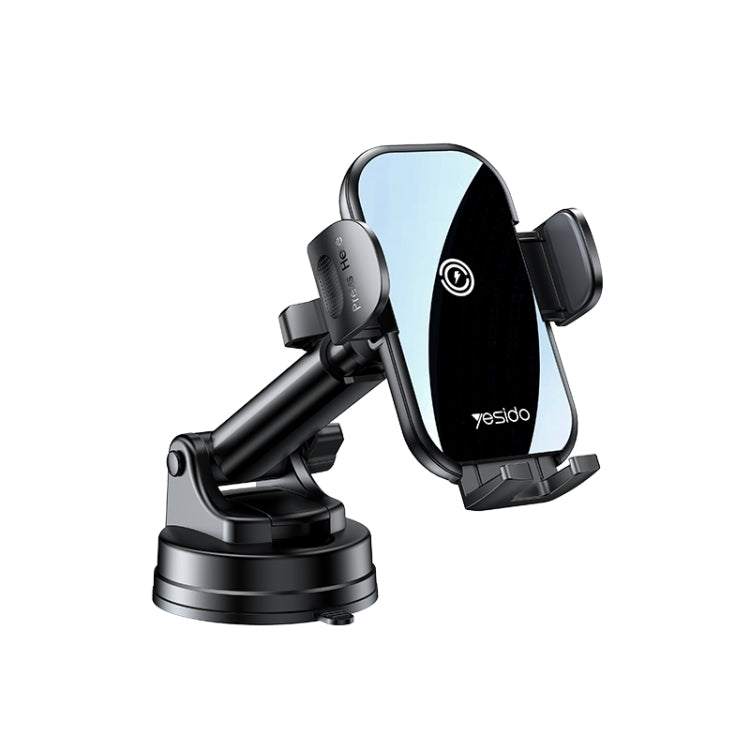 Yesido C197 15W 2 in 1 Suction Cup Type Wireless Charging Car Holder Set, C197