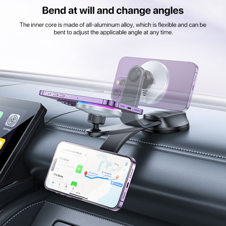 Yesido C292 15W Magnetic Suction Wireless Charging Car Holder, C292