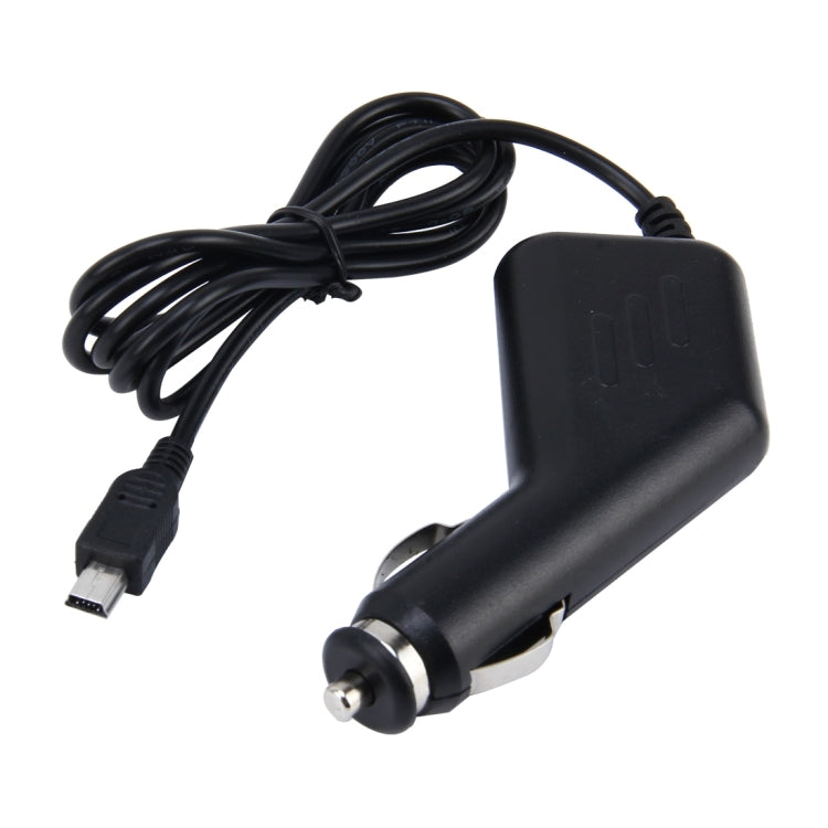 Universal Mini USB Charger Adapter For Car DVR Camera GPS Navigation Input 10V - 48V Ouput 5V 1.5A,  Cable Length: 1.2m, Mini USB  Cable Length: 1.2m