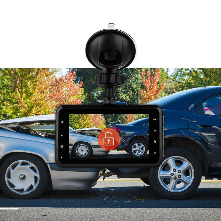 T638 Car DVR USB Hidden Driving Recorder HD Night Vision Reversing Video Monitor, T638