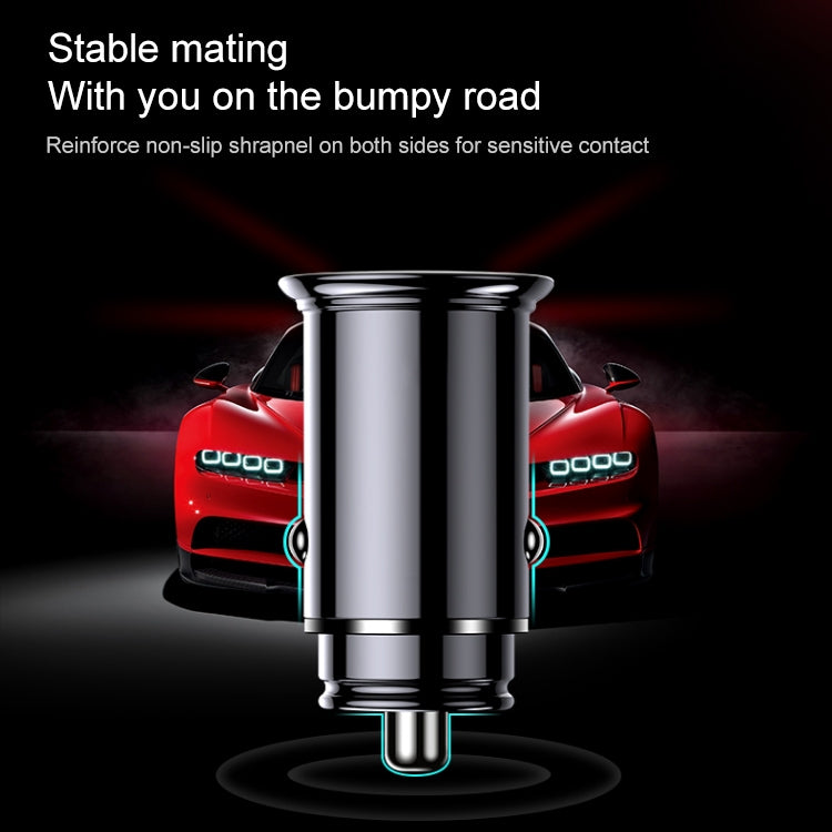 ROCK H15 Dual Port USB + USB-C / Type-C PD30W Car Charger, H15