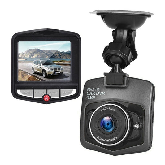 2.4 inch Car 480P Single Recording Shield Driving Recorder DVR Support Parking Monitoring / Loop Recording (Black), 2.4 inch