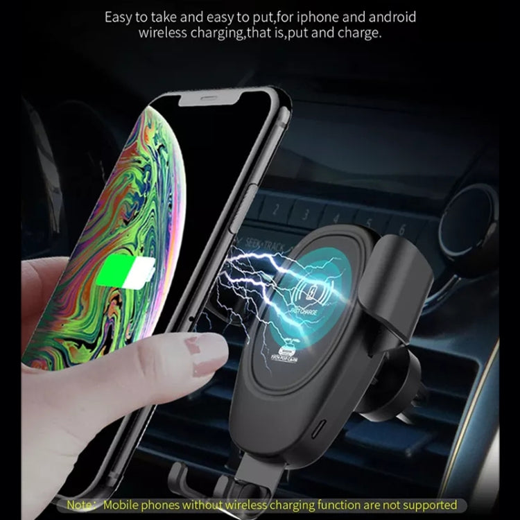 Car Wireless Charger Multifunctional Mobile Phone Wireless Charger Stand, Multifunctional Black, Multifunctional White