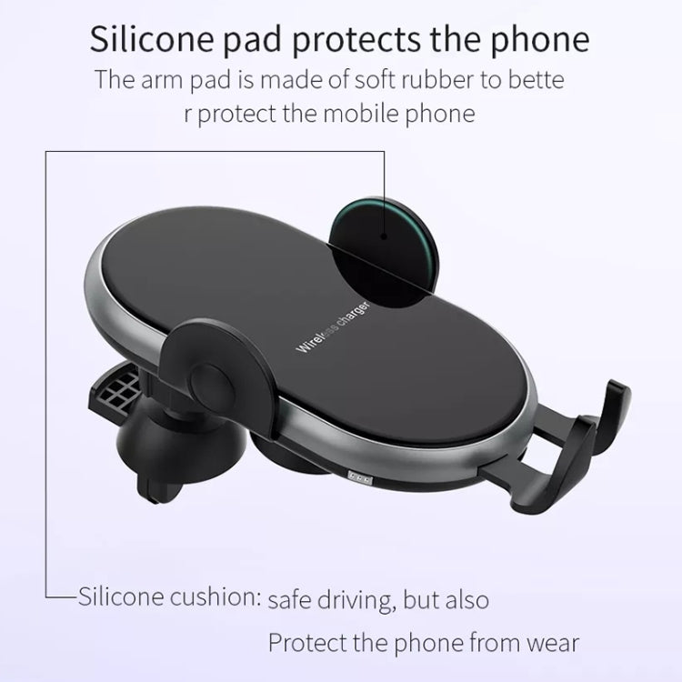 Car Smart Wireless Charger Phone Holder, Smart Wireless Charger