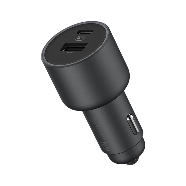 Original Xiaomi CC07ZM 100W Dual Ports USB + USB-C / Type-C Car Charger Fast Charging Version 1A1C, 100W