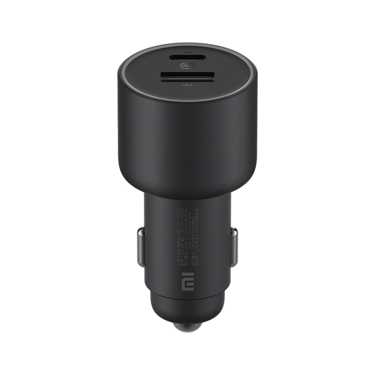 Original Xiaomi CC07ZM 100W Dual Ports USB + USB-C / Type-C Car Charger Fast Charging Version 1A1C, 100W