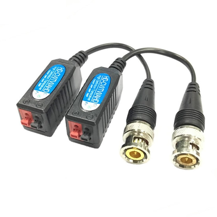 2 PCS Anpwoo 200TC Screwless-type Video Balun HD-CVI/AHD/TVI 1CH Passive Transceiver, 200TC