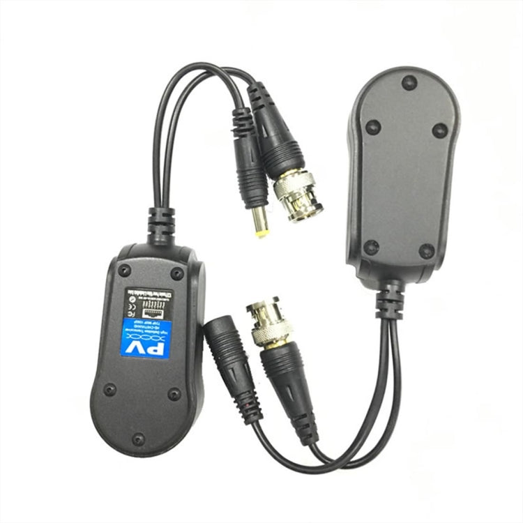 2 PCS Anpwoo 230PV Spliceable 2 in 1 Power + Video Balun HD-CVI/AHD/TVI Passive Twisted Transceiver, HD-CVI/AHD/TVI