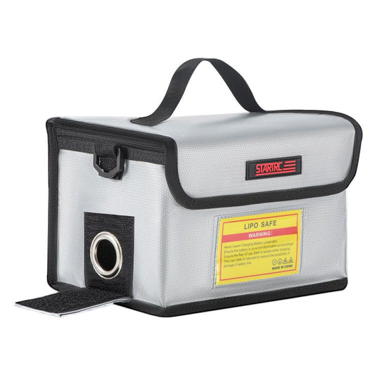STARTRC Portable 8 Grid Lithium Battery Explosion-proof Safety Storage Bags, 8 Grid