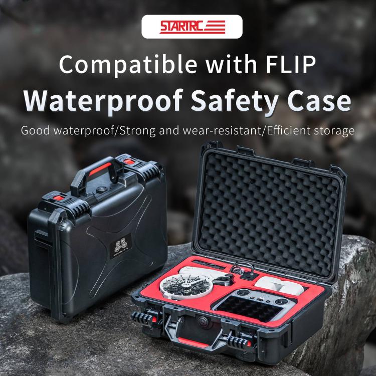 For DJI&#160;Flip STARTRC Waterproof ABS Suitcase Storage Box