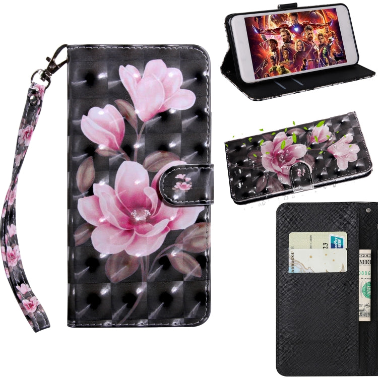 3D Painting Pattern Coloured Drawing Horizontal Flip TPU + PU Leather Case with Holder & Card Slots & Wallet, For LG Stylo 5, For LG K40, For LG V50 ThinQ