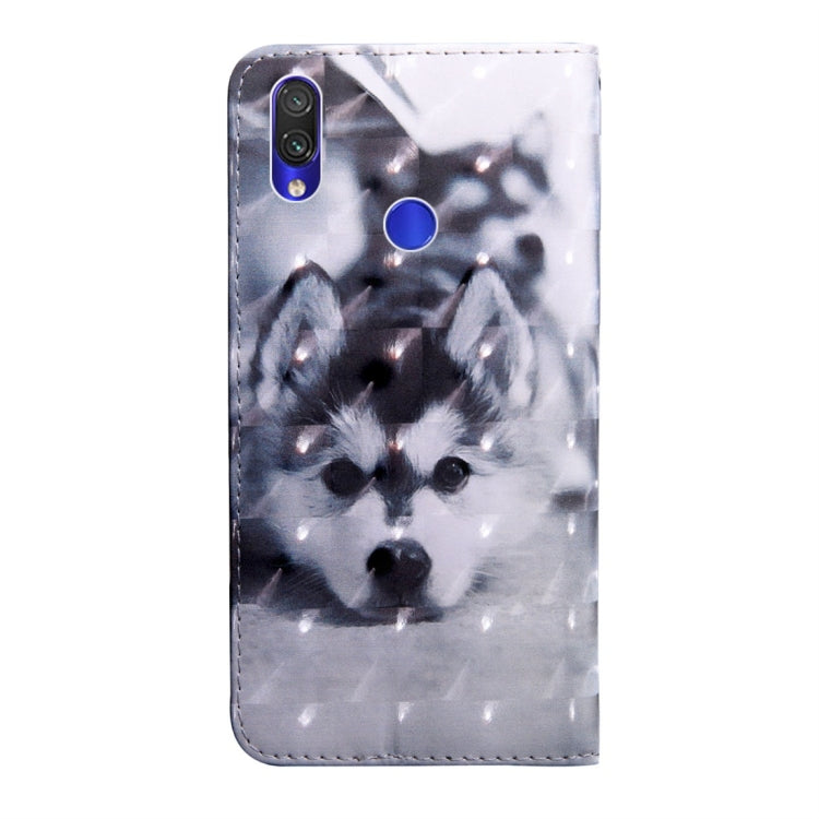 3D Coloured Drawing Pattern Horizontal Flip Leather Case with Holder & Card Slots & Wallet & Lanyard