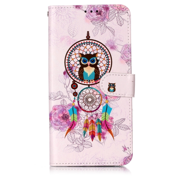 Oil Embossed Coloured Drawing Pattern Horizontal Flip PU Leather Case with Holder & Card Slots & Wallet & Photo Frame, For Huawei P30 Lite, For Xiaomi Redmi 7, For Galaxy S10 5G