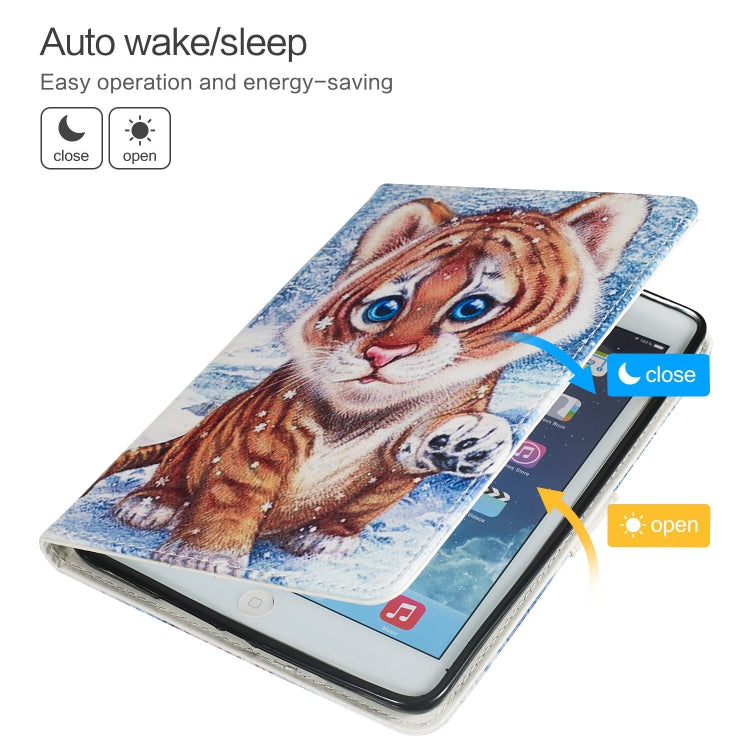 Colored Drawing Pattern Horizontal Flip PU Leather Case with Holder & Card Slots, For  iPad Air 10.5 (2019) / iPad Pro 10.5 (2017), For iPad 4 / 3 / 2, For iPad Air / Air 2 / iPad Pro 9.7 (2016) / iPad 9.7 (2017) / iPad 9.7 (2018)