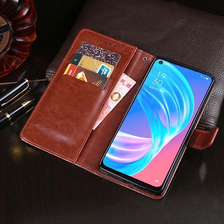 idewei Crazy Horse Texture Horizontal Flip Leather Case with Holder & Card Slots & Wallet, For OPPO A72 5G, For vivo V20, For OnePlus Nord N10 5G, For OnePlus Nord N100