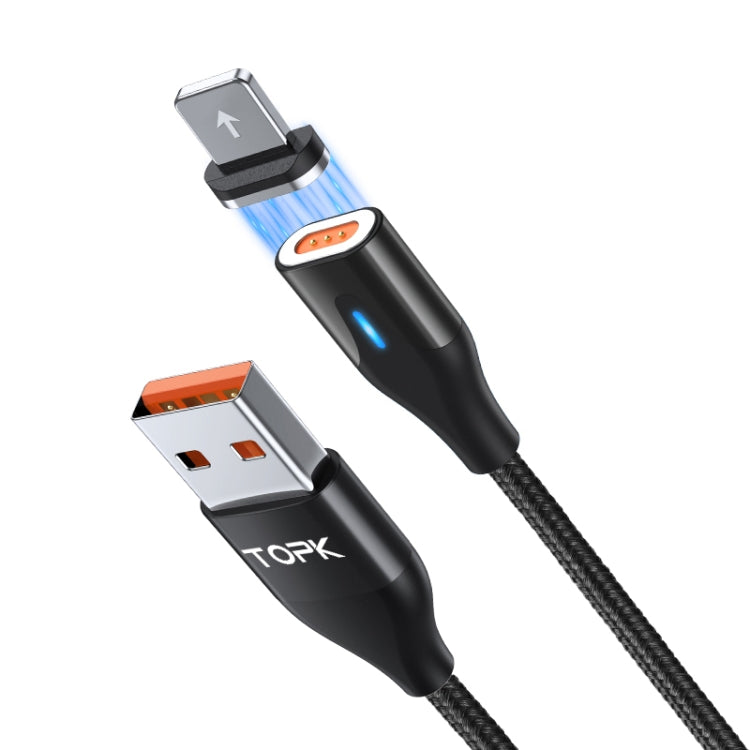 扁形磁吸金属接头 尼龙编织磁吸快充数据线, 1m USB to Micro USB, 1m USB to USB-C / Type-C, 1m USB to 8 Pin, 1m 3 in 1