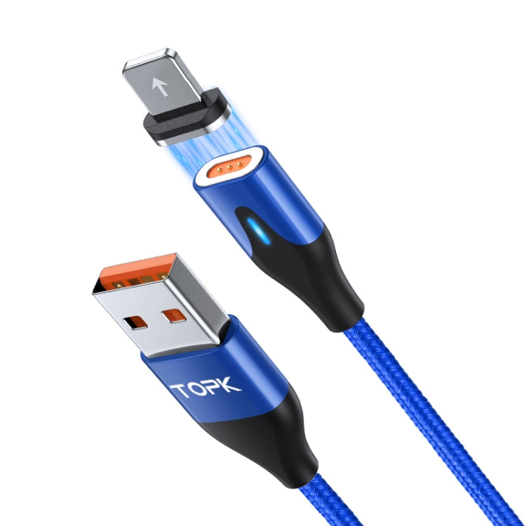 扁形磁吸金属接头 尼龙编织磁吸快充数据线, 1m USB to Micro USB, 1m USB to USB-C / Type-C, 1m USB to 8 Pin, 1m 3 in 1