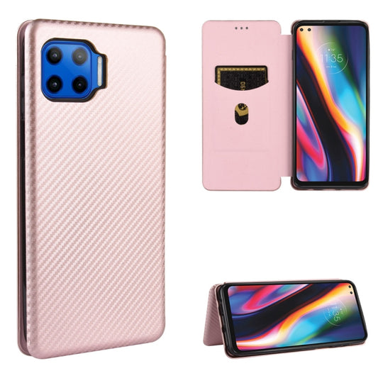 Carbon Fiber Texture Magnetic Horizontal Flip TPU + PC + PU Leather Case with Card Slot, For Motorola One 5G / Moto G 5G Plus, For Huawei Mate 40 Pro, For OnePlus Nord N10 5G, For OnePlus Nord N100