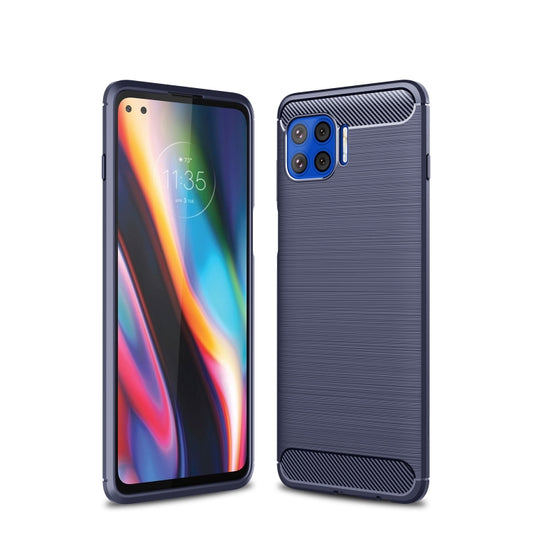 Brushed Texture Carbon Fiber TPU Case, For Motorola Moto G 5G Plus, For Motorola Moto G 5G, For Motorola Moto G Fast, For Motorola Moto G9 Play, For Motorola Moto G9 Plus, For Motorola One Fusion