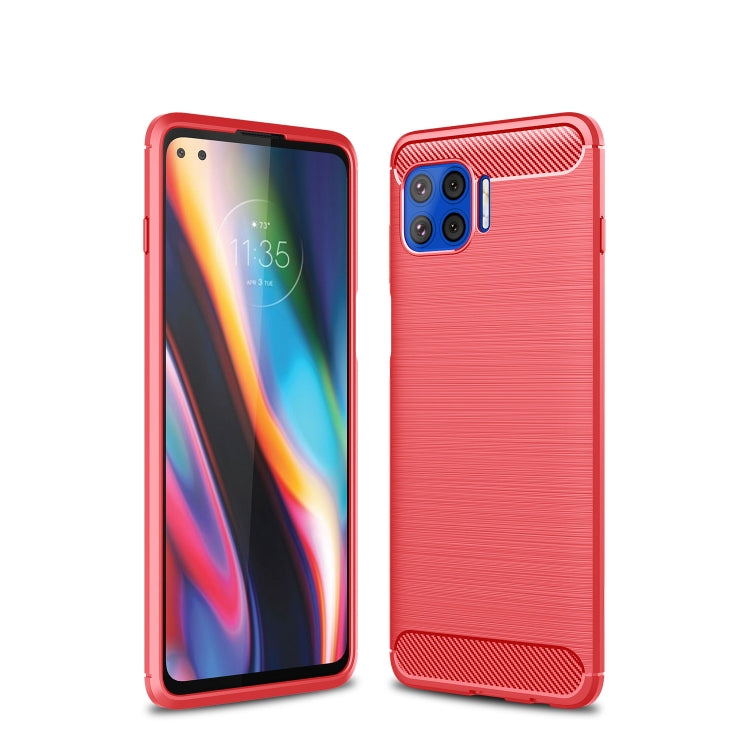 Brushed Texture Carbon Fiber TPU Case, For OnePlus 8T, For Google Pixel 5, For OnePlus Nord N10 5G, For OnePlus Nord, For Sony Xperia 5 II, For Motorola Moto G 5G Plus, For Motorola Moto G 5G