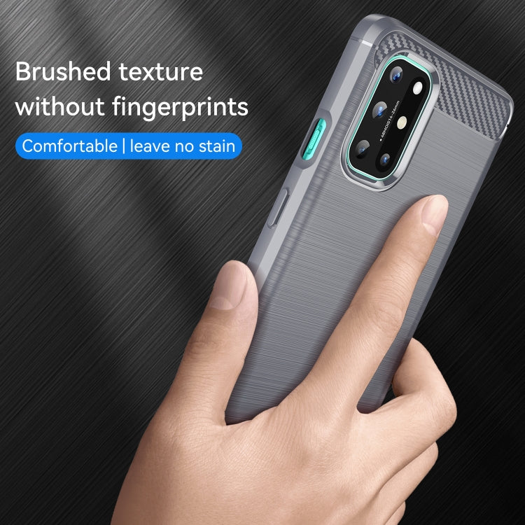 Brushed Texture Carbon Fiber TPU Case, For OnePlus 8T, For Google Pixel 5, For OnePlus Nord N10 5G, For OnePlus Nord, For Sony Xperia 5 II, For Motorola Moto G 5G Plus, For Motorola Moto G 5G