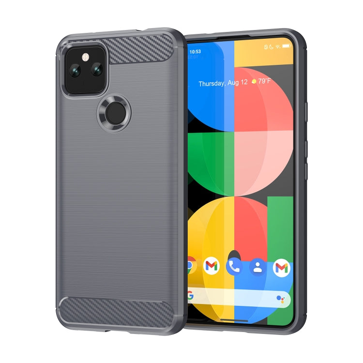 Brushed Texture Carbon Fiber TPU Case, For OnePlus 8T, For Google Pixel 5, For OnePlus Nord N10 5G, For OnePlus Nord N100, For OnePlus Nord, For Asus Zenfone 7 ZS670KS, For Sony Xperia 5 II, For Motorola Moto G 5G Plus, For Motorola Moto G 5G