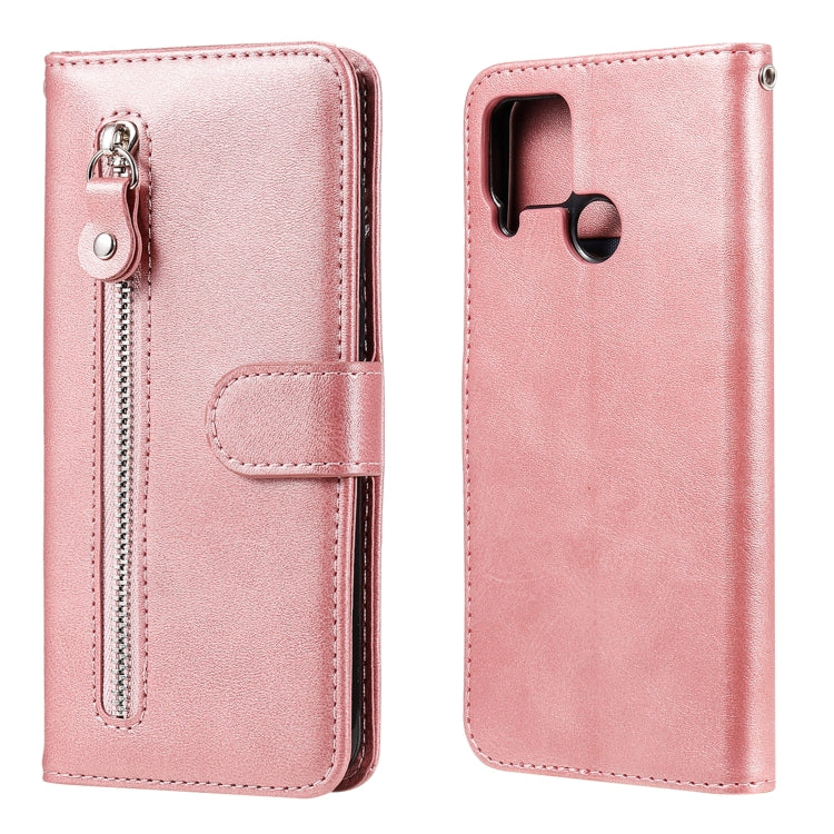 Fashion Calf Texture Zipper Horizontal Flip Leather Case with Holder & Card Slots & Wallet, For OPPO Realme C15 / C12, For OPPO Reno4 Pro 5G, For OPPO Reno4 5G, For LG K41S / K51S, For LG Velvet, For Motorola Moto G9 Play / Moto E7 Plus