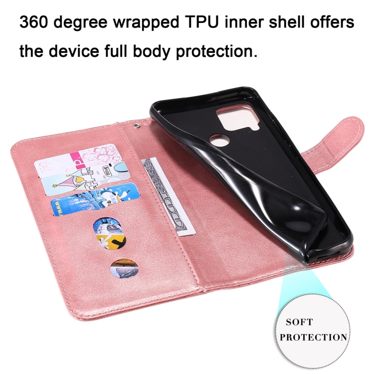 Fashion Calf Texture Zipper Horizontal Flip Leather Case with Holder & Card Slots & Wallet, For OPPO Realme C15 / C12, For OPPO Reno4 Pro 5G, For OPPO Reno4 5G, For LG K41S / K51S, For LG Velvet, For Motorola Moto G9 Play / Moto E7 Plus